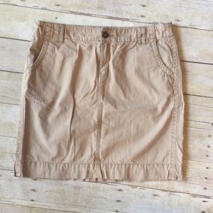 GAP khaki skirt